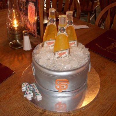 Beer In A Champagne Bucket