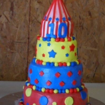 Birthday Carnival Cake