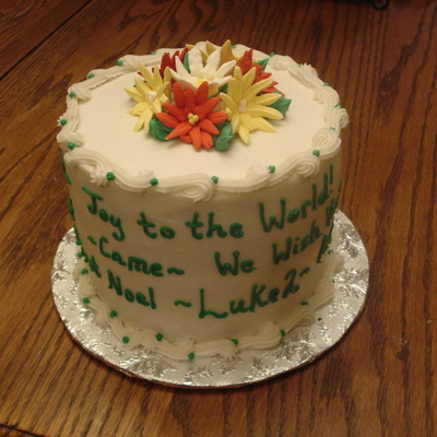 Christmas Carols Cake