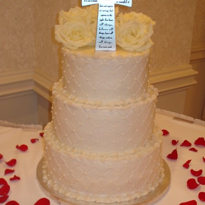 Wedding With White Roses