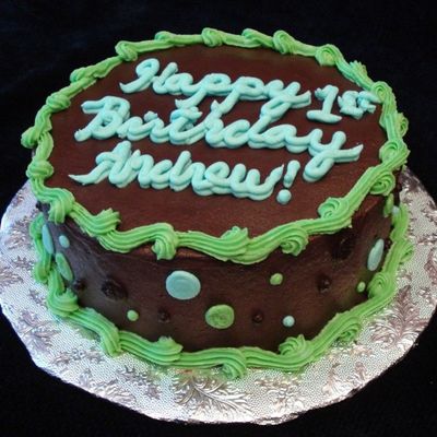 1St Birthday Polka Dots