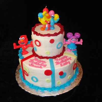 Elmo Birthday Cake