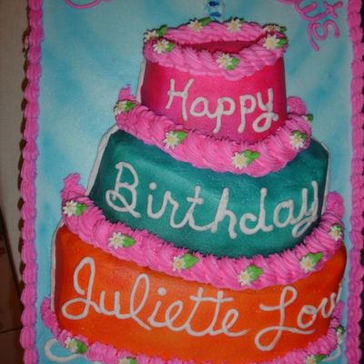 Juliette Low Birthday Cake For Gs