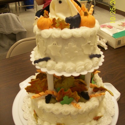 Wilton Class 3 Final Cake