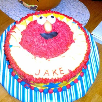 Elmo Crashing Through!