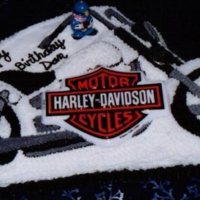 Harley Riders Birthday Cake