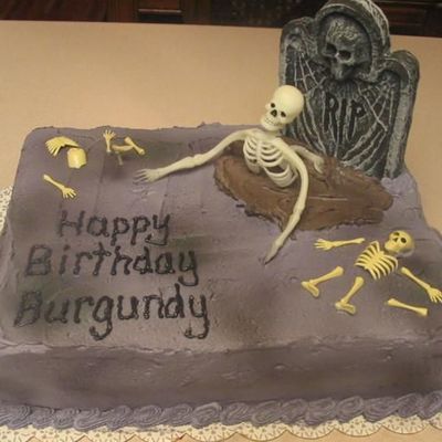 Halloween Birthday Cake