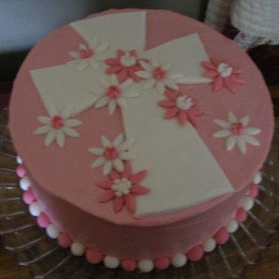 Molly's Baptism Cake