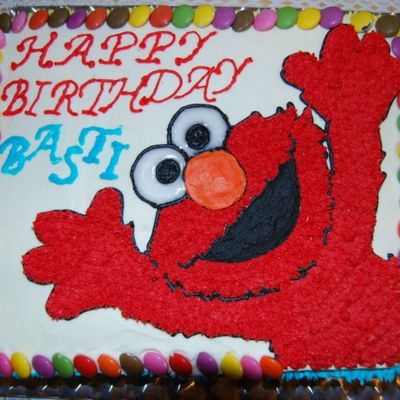 Elmo Cake