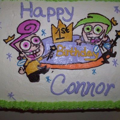 Fairly Odd Parents Birthday, 1St Birthday For Connor
