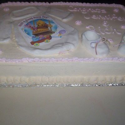 Baby Gown And Booties