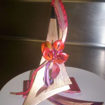 Painted Fondant Table Display