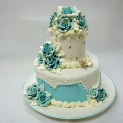 Small Fondant Wedding