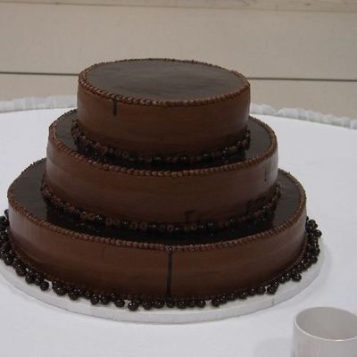 Mocha Groom's Cake