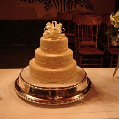 Fondant Wedding Cake