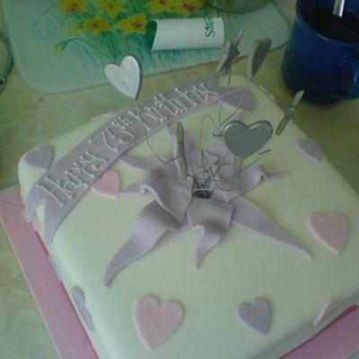 Nana's 75Th Birthday Cake