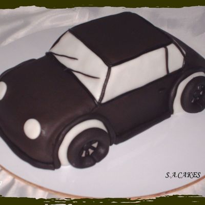 Black & White Car
