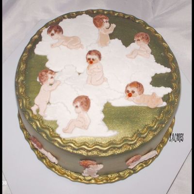 Little Darlings Baby Shower Cake