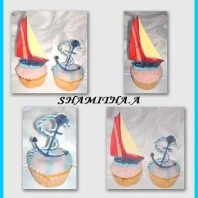 Nautical Cupcakes