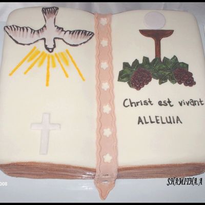 Adult Baptism Cake