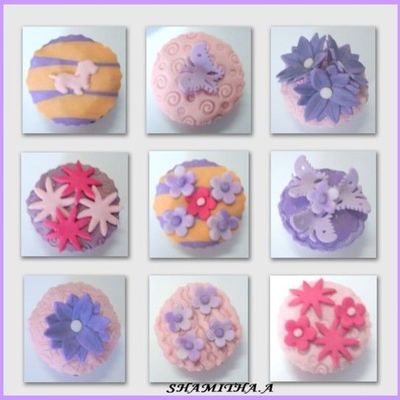 A Variety Of Cupcakes