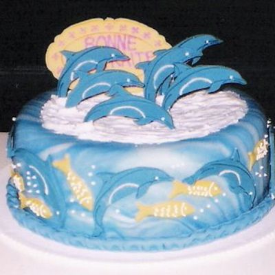 Dolphin Cake