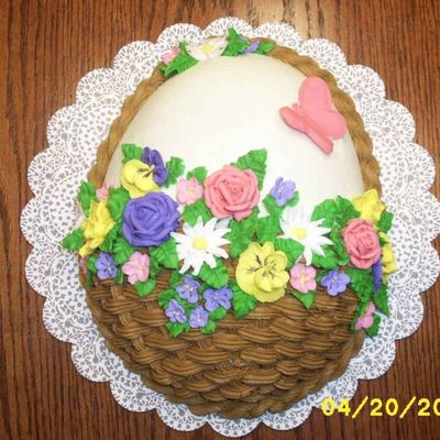 Easter Basket Cake