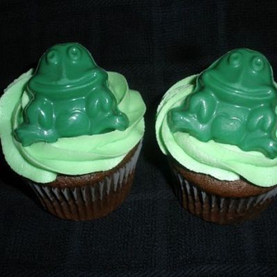 Froggy Cupcakes