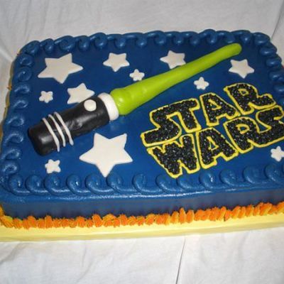Star Wars Sheet Cake