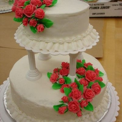 Wilton Course 3 Final Cake