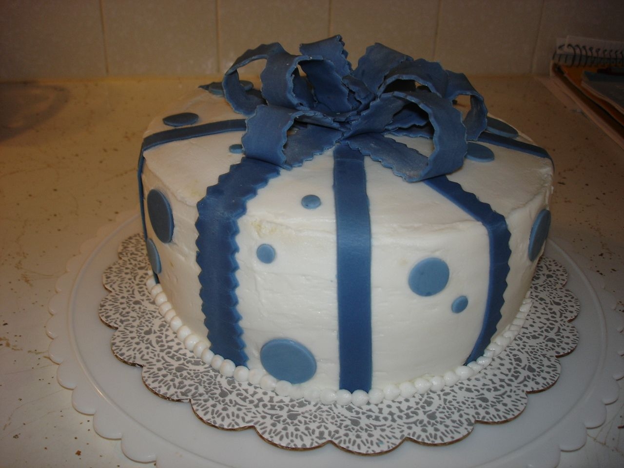 Blue Bow