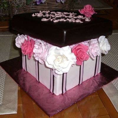 Gift Box Cake