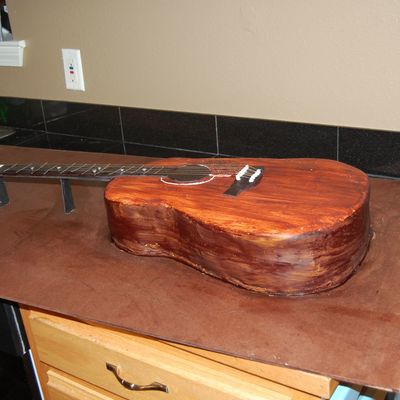 Guitar Groom's Cake