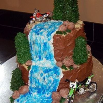 Dirt Bike Groom's Cake