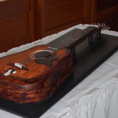 Guitar Groom's Cake