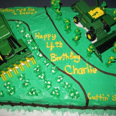 John Deere Cotton And Corn Fields