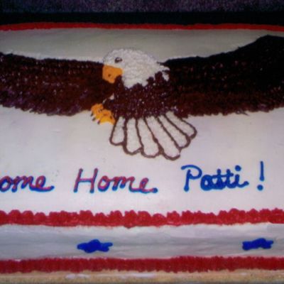 Eagle Welcome Home Cake