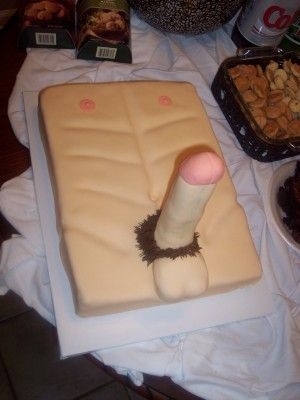 Practice Cake For Bachelorette Party