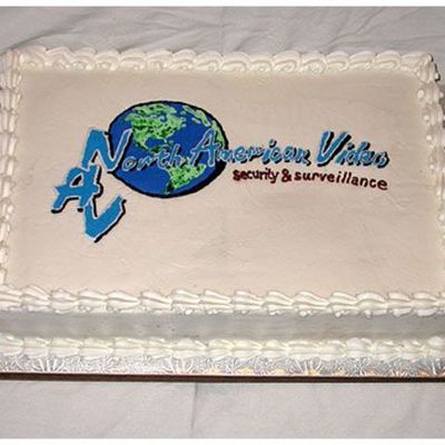 Full Sheet Logo Cake