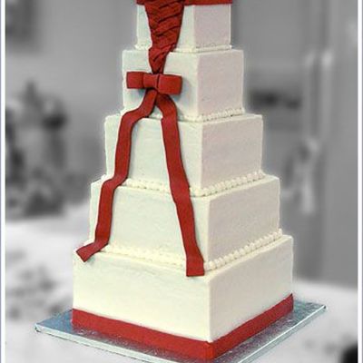 Wedding Dress Cake