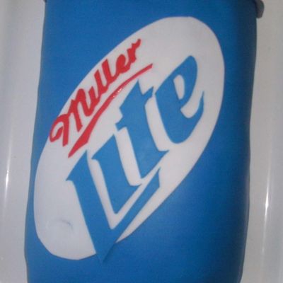 Miller Lite Can Cake