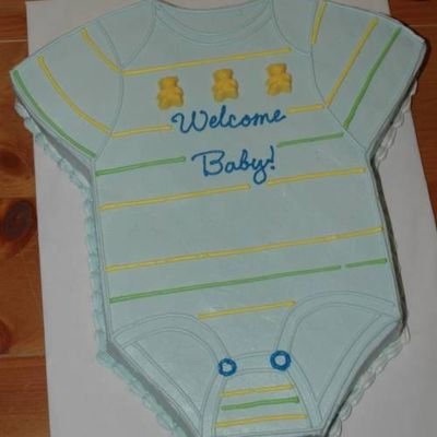 Blue Baby Onesie