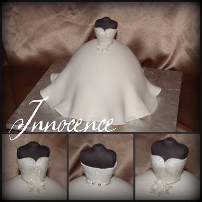 Bridal Gown Cake Pic