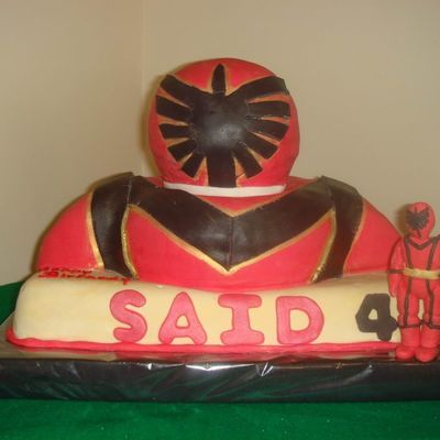 Power Rangers Cake