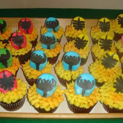 Power Rangers Cupcakes