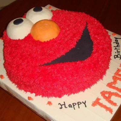 Elmo Cake