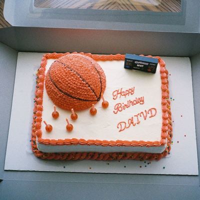 Basketball Cake