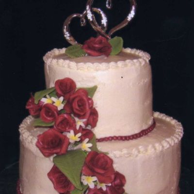 My First Attempt At A Rose Spray