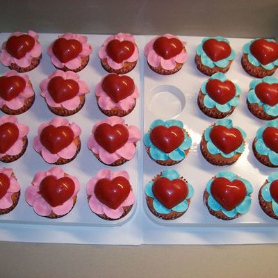 Valentine Cupcakes For Sons Class
