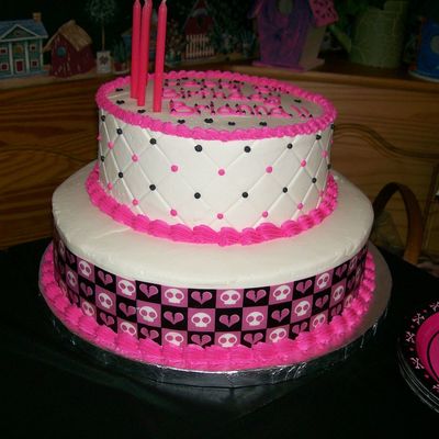 Pink Skulls Birthday